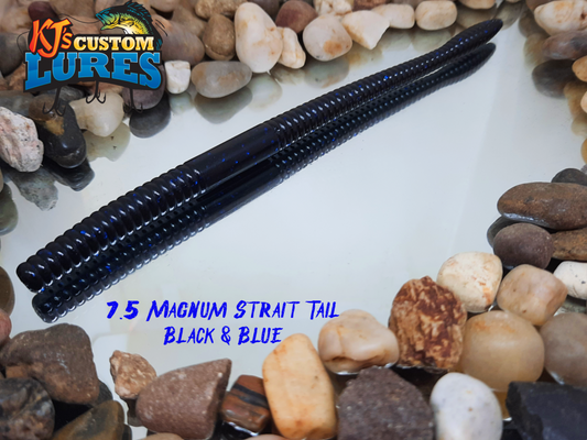 7.5" Magnum Straight Tail Worm