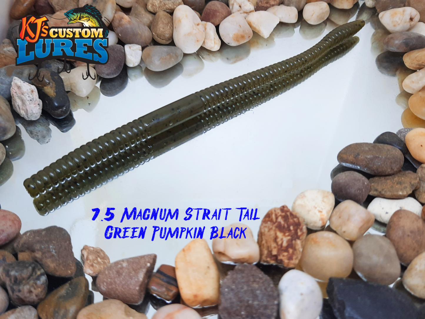 7.5" Magnum Straight Tail Worm