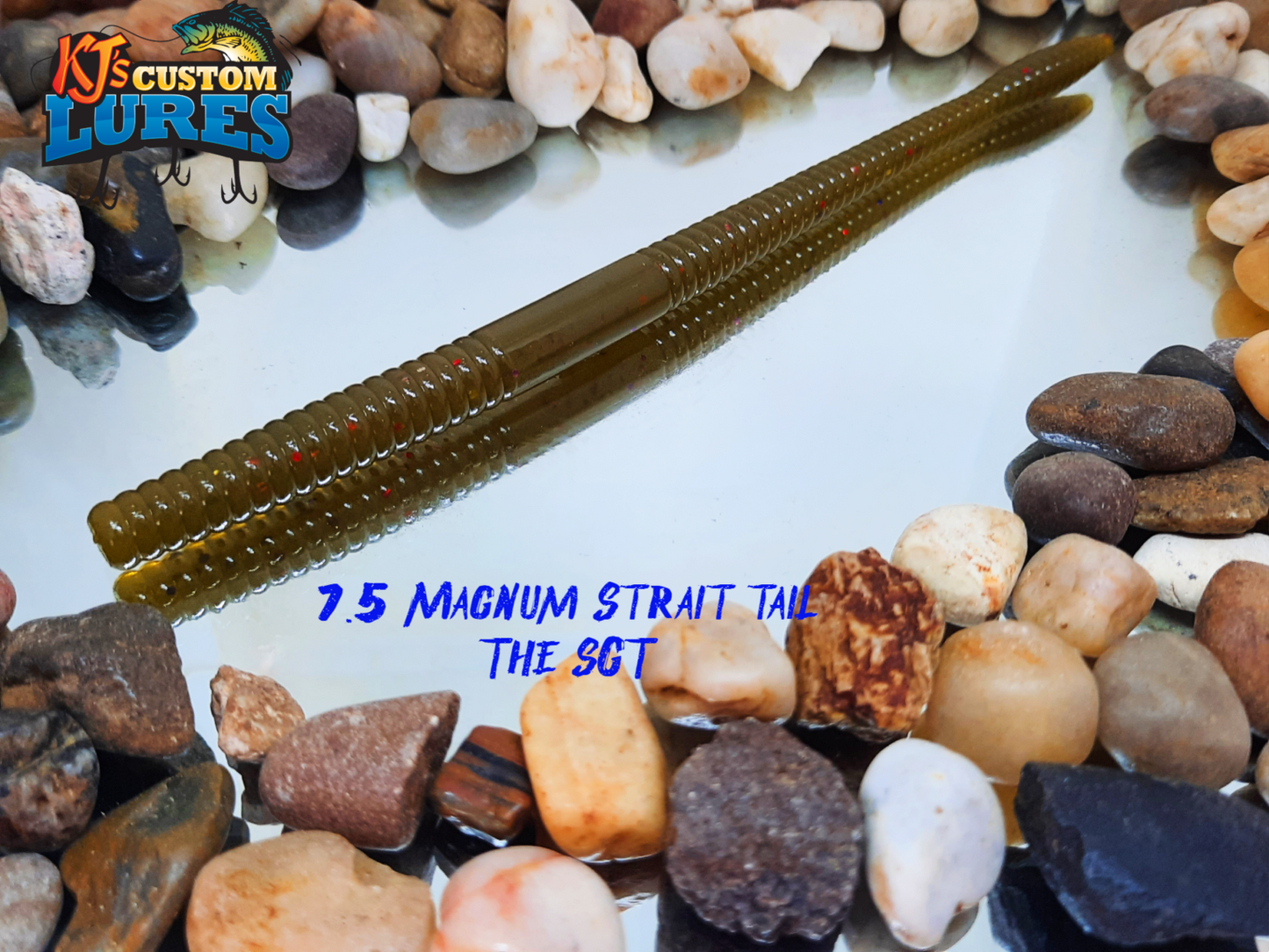 7.5" Magnum Straight Tail Worm
