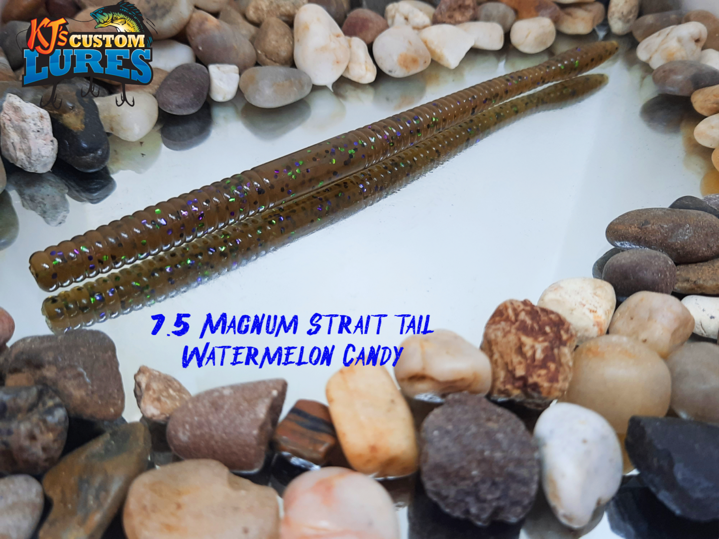 7.5" Magnum Straight Tail Worm