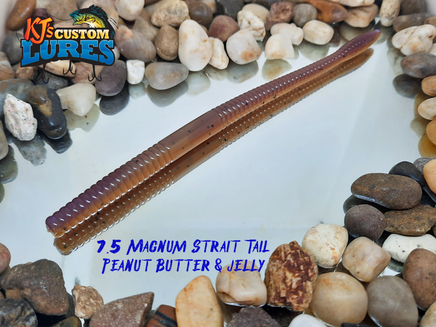 7.5" Magnum Straight Tail Worm